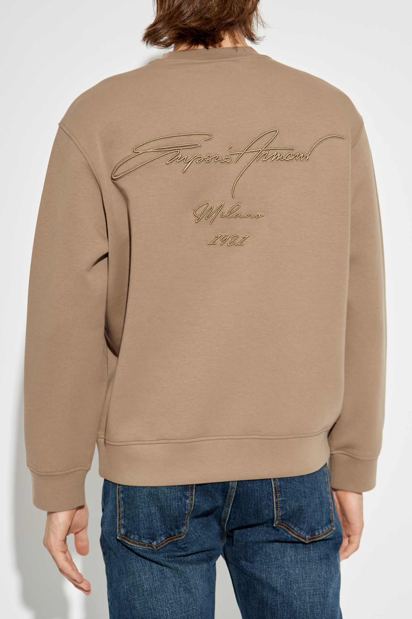 Emporio Armani Sweatshirt with logo | Men's | Vitkac